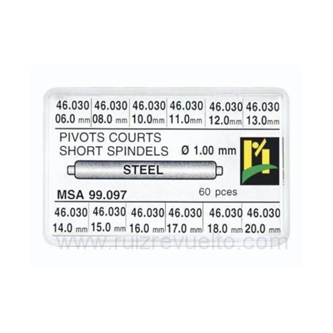 surtido 60 asas broche 1.00 mm dm