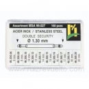 Pasadores tope SURTIDO MSA DM 1.30 100 uds