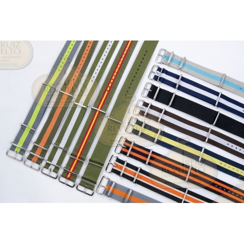 Correas nato varios colores